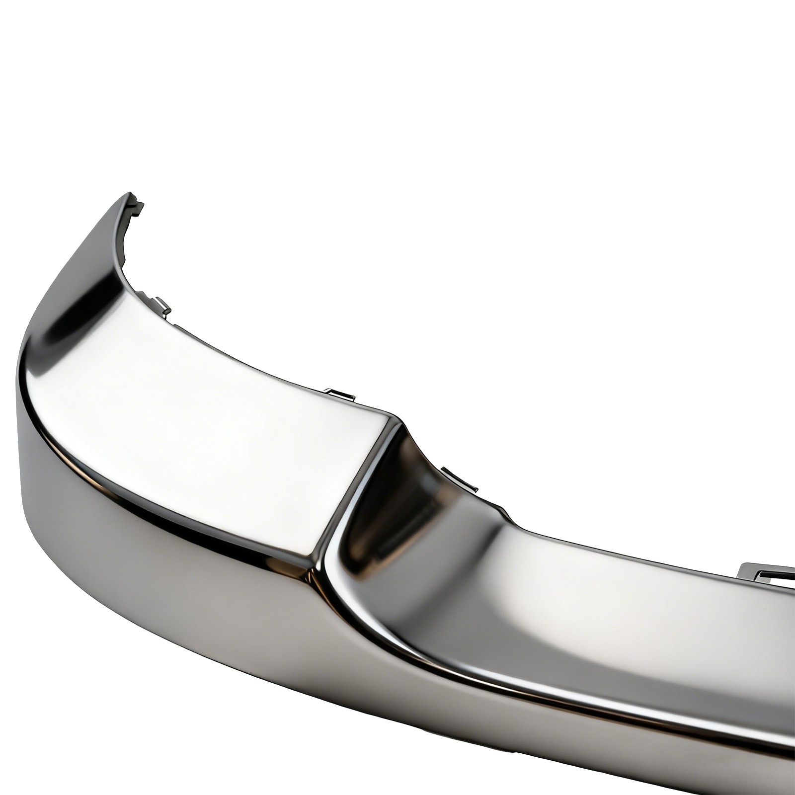 Chrome Front Upper Bumper Cover For 2011-2014 Chevy Silverado 2500HD 3500HD