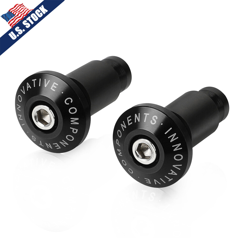 Aluminum CNC Motorcycle Handlebar Bar End Plug Caps Grips 7/8″ 22mm Slider Cap