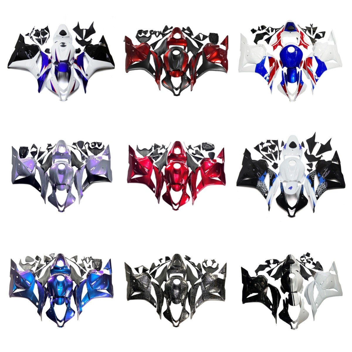 ABS Bodywork Cowlings For Honda CBR600RR F5 2009 – 2012 Fairing Kit Body Kit