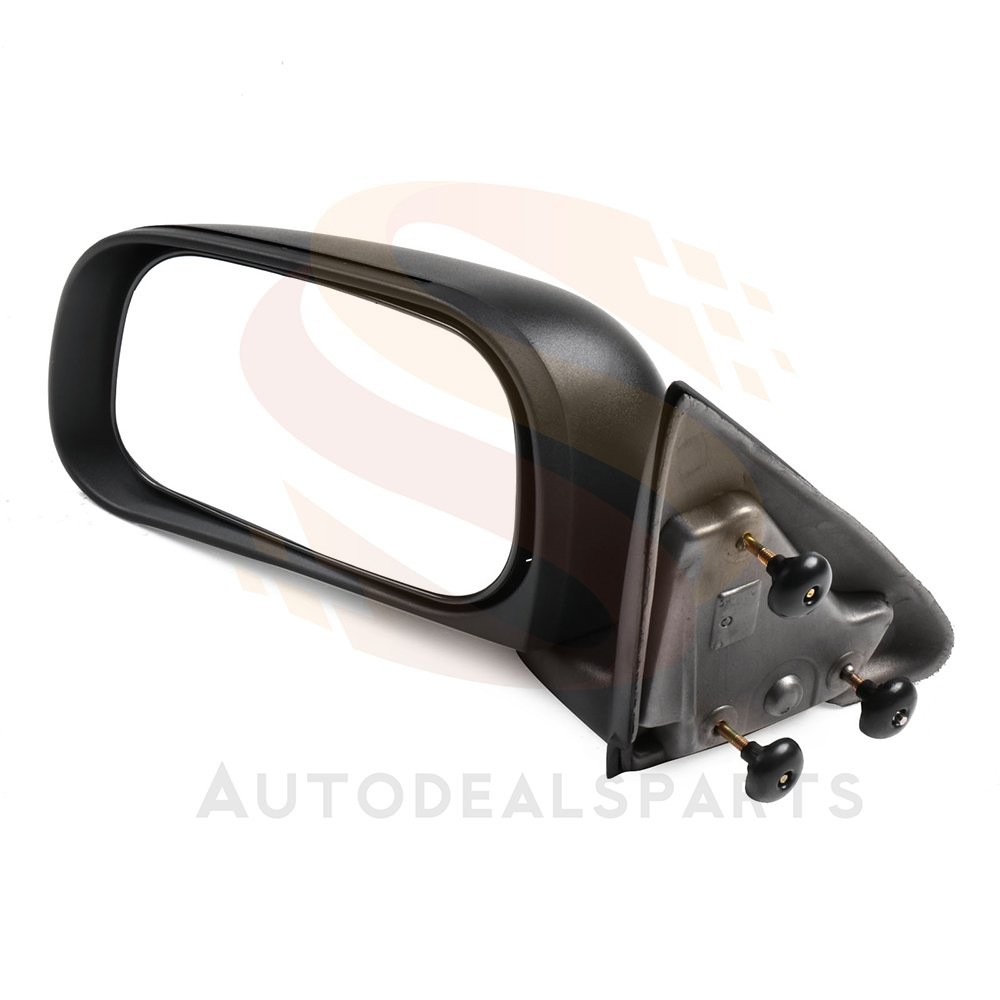 View Mirror Compatible With 2005-2011 Dodge Dakota Left Side Manual Fold Black