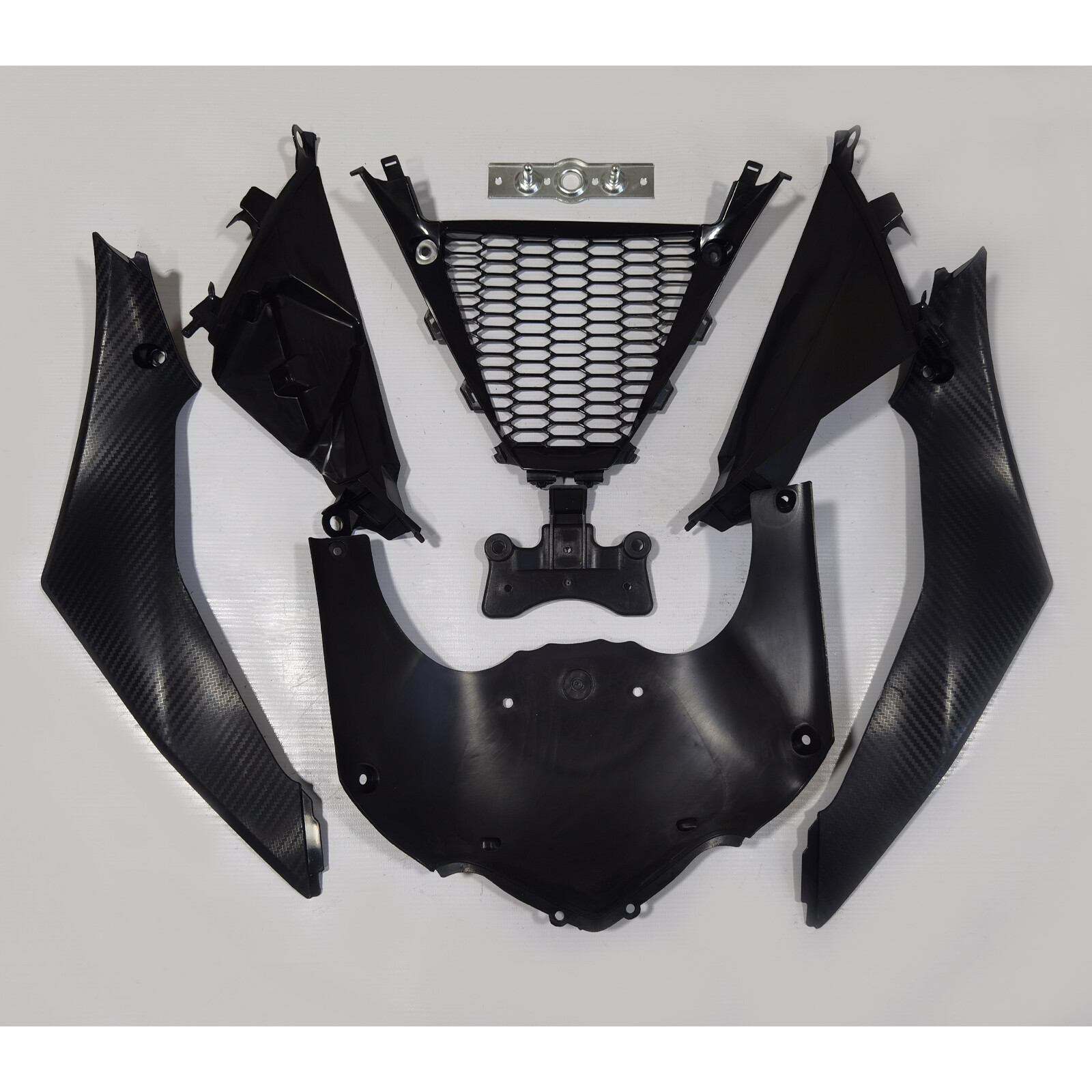 Glossy Black Bodywork Fairing Kit ABS Injection For Suzuki GSXR1000 2007-2008 K7