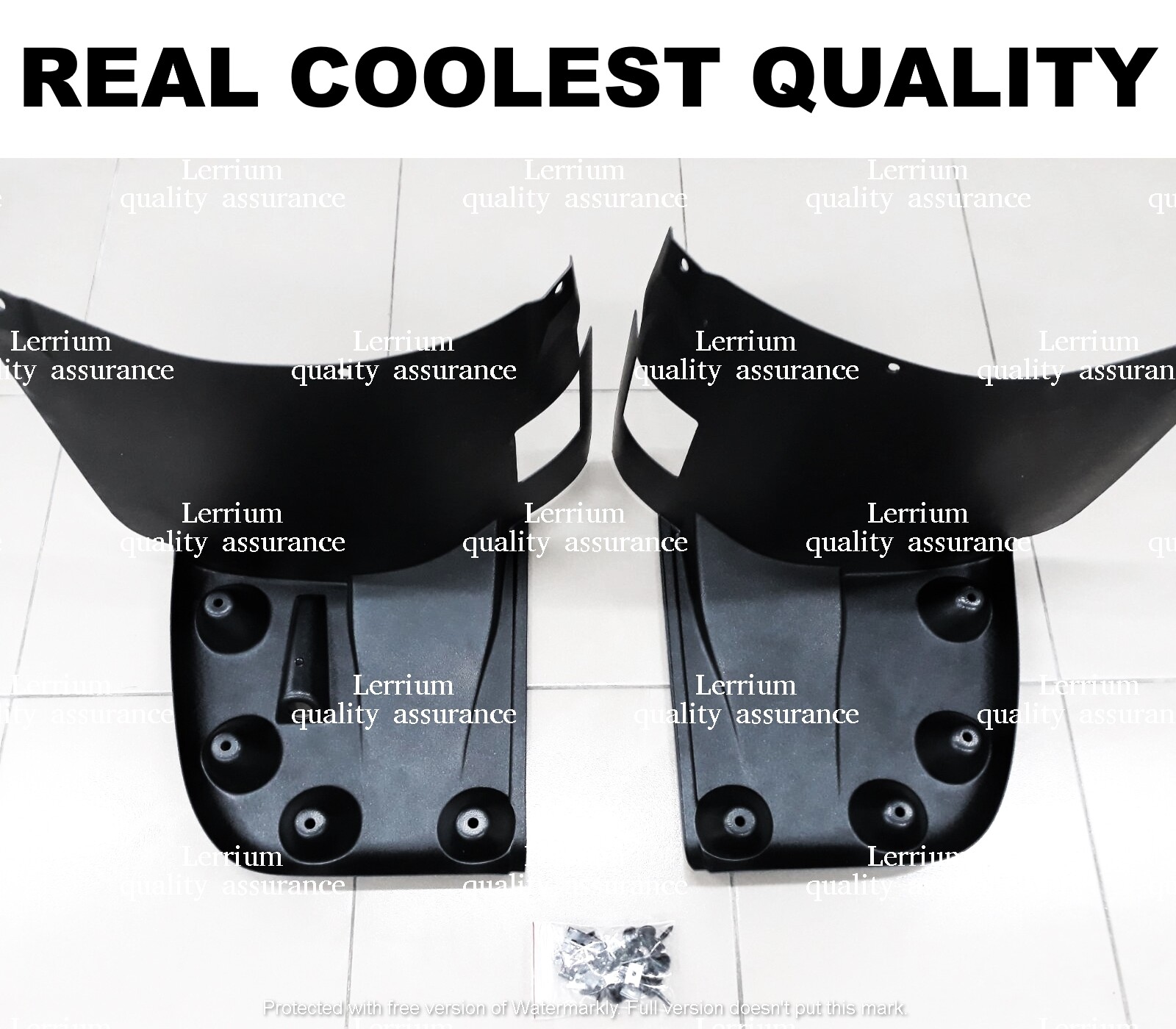 BMW E39 M5 S62 FRONT BUMPER SPLASH PANEL LINER TRIM FENDER ABS L+R QUALITY