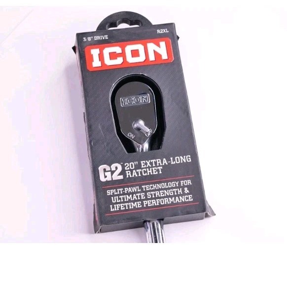 NEW ICON G2 3/8” in. Drive 20” in. Extra-Long Ratchet R2XL 70431