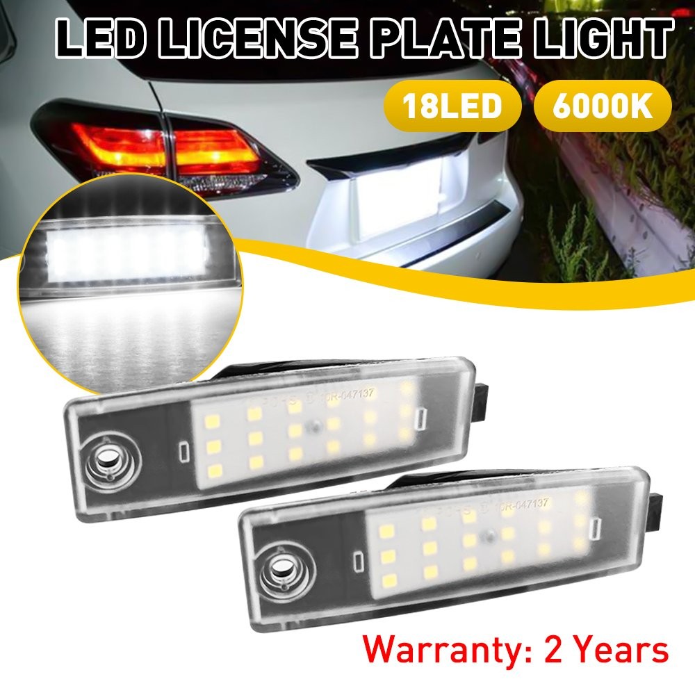 OXILAM Canbus LED License Plate Light Bulbs For Toyota Highlander xB RX300