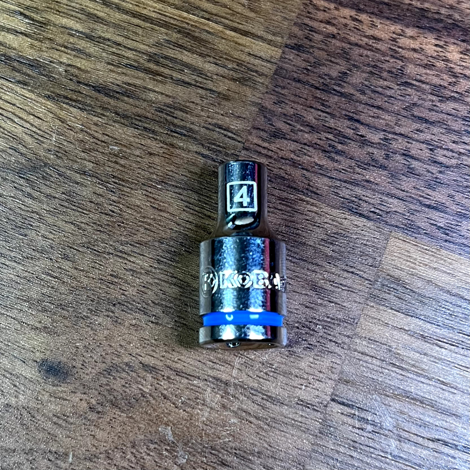 Kobalt 1/4″ Drive 6 Point Metric Sockets PICK YOUR SIZE Blue Line Color Band