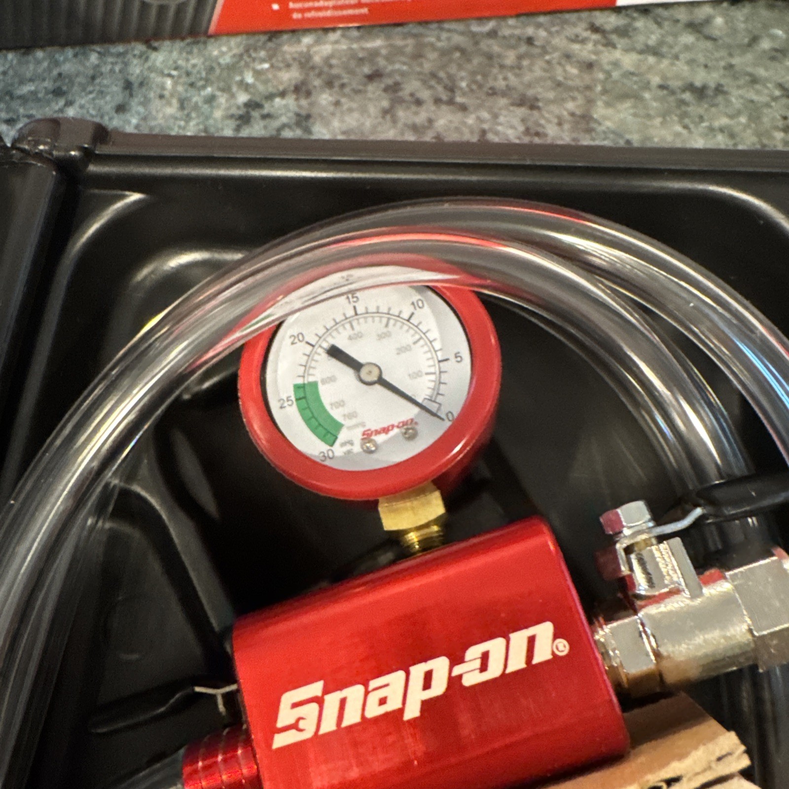 snap on svtsrad272u universal cooling system filler in blow molded case new