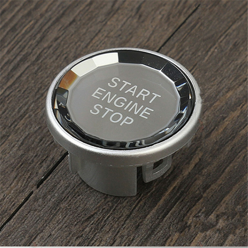 Crystal Car Start Button Replacement For Jaguar 16-19 One Rouch Button Central