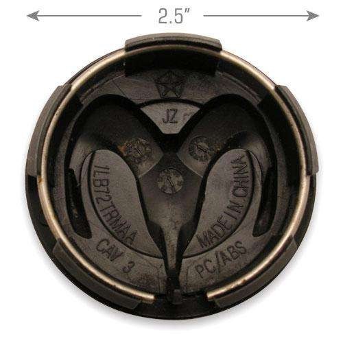 Center Cap Dodge Ram 1500 Black Genuine OEM Wheel 1LB72TRMAB 2.5″ 15-23