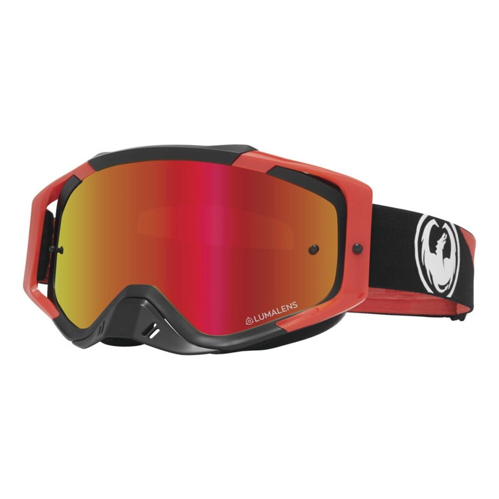 Dragon Eyewear MXV Max Champion Goggle with Lumalens Red Ion and Clear Lenses