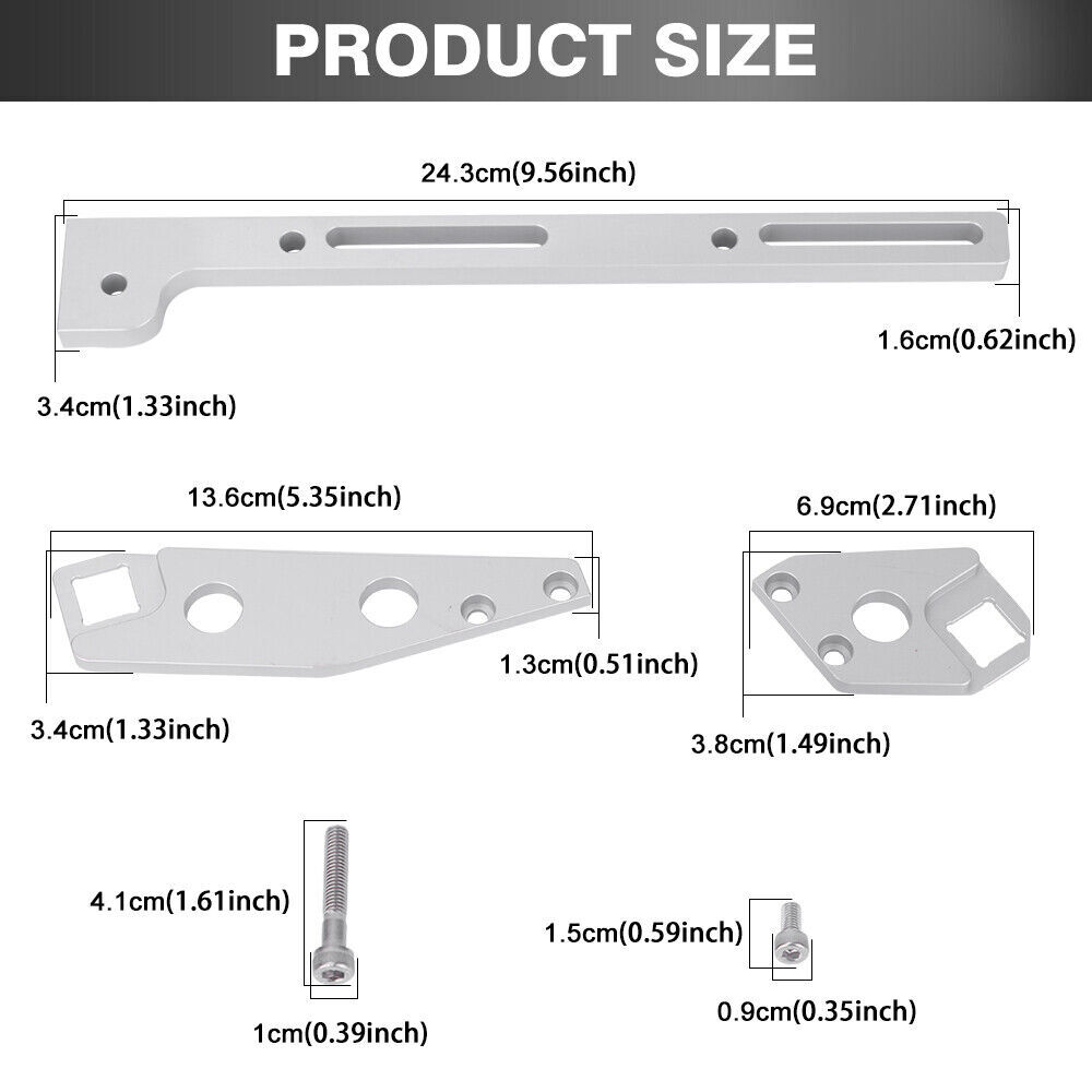 Aluminum Alloy LS1 Throttle Cable Bracket For 102mm Sheet Metal Intake Manifold