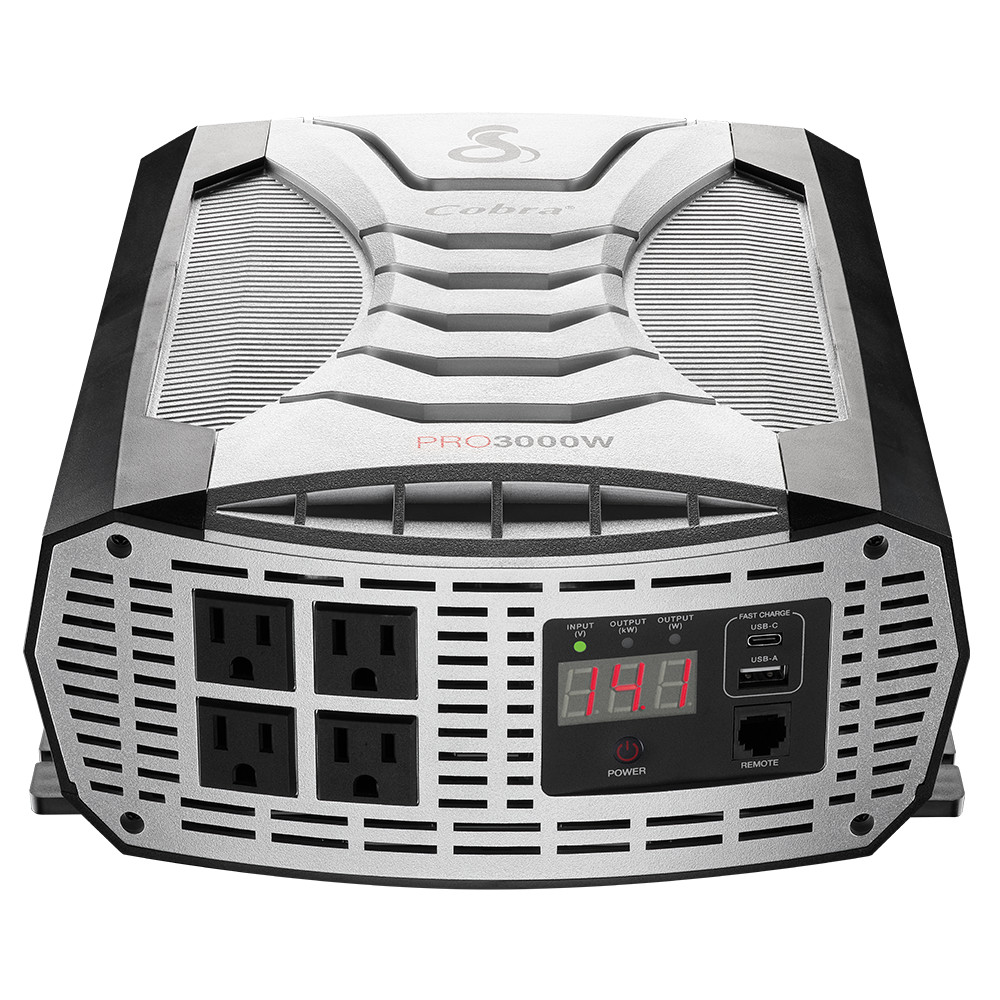 Cobra PRO 3000W Certified Refurbished 3000 Watts 6000 Peak Power Inverter AC/DC