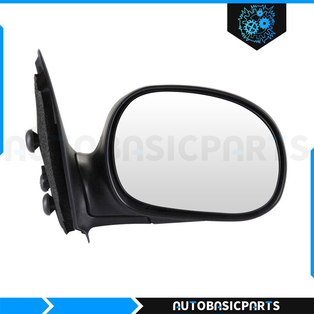 For 1997-2003 Ford F-150 4.6L 5.4L Right Side Black Manual Fold Exterior Mirror