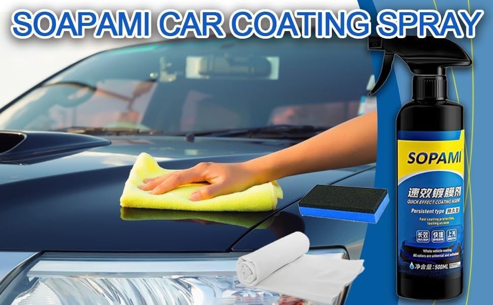 Ceramic Paint Sealant Spray Coating for Cars 17.5oz High Shine Car Wax 6 months