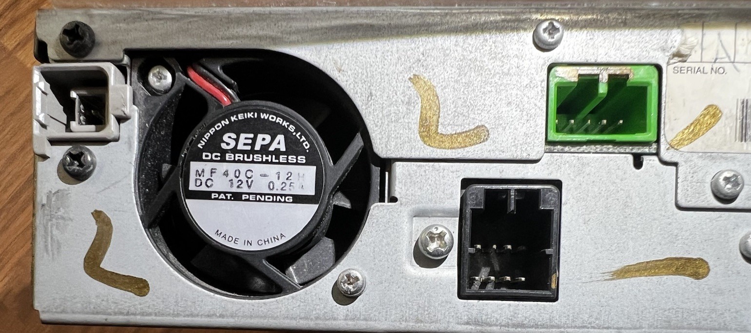 ‘05-‘06 Alpine DVD Player Disc Drive OEM BN434AD