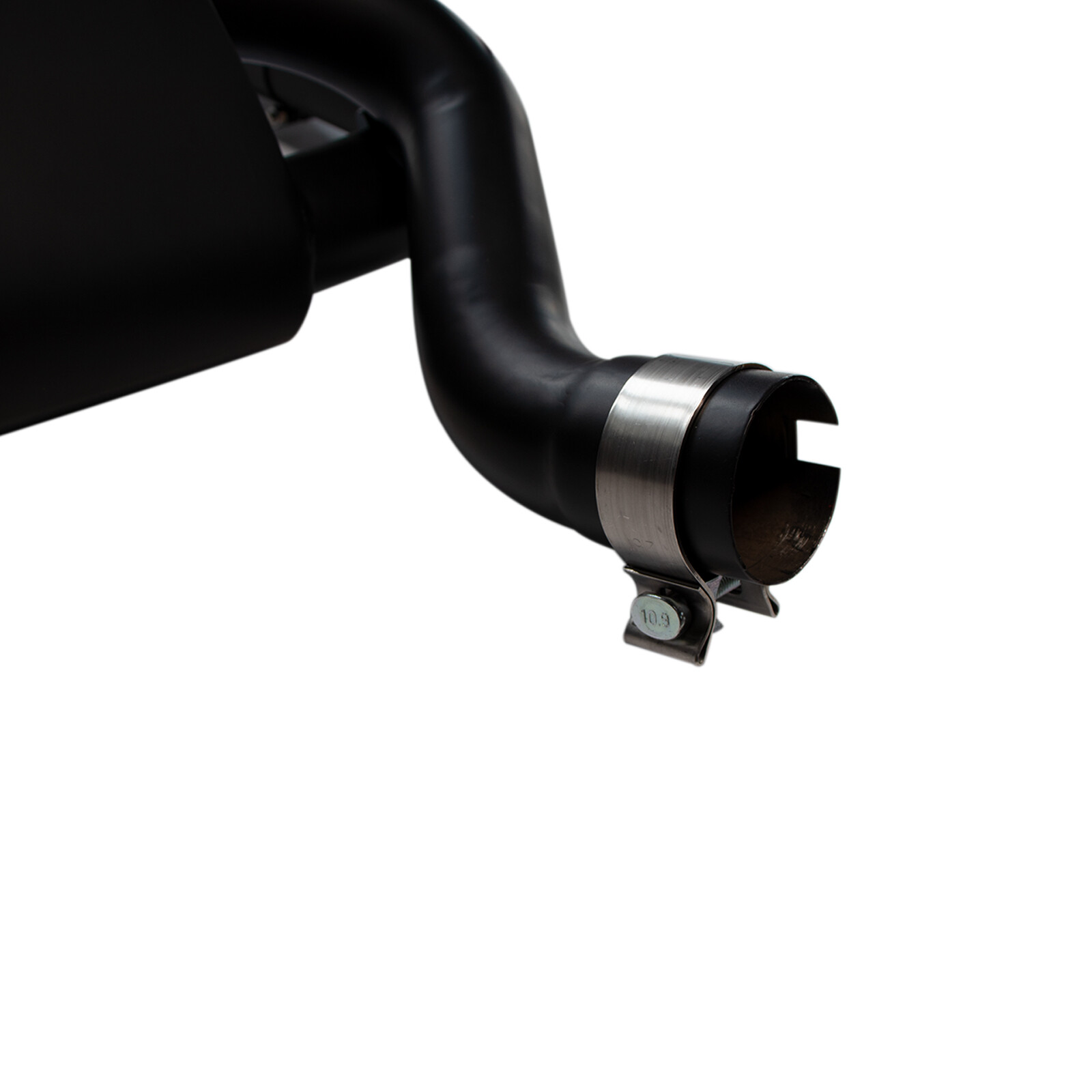 For 2007- 2017 Jeep Wrangler JK Matte Black Dual Cat Back Exhaust System 2DR 4DR