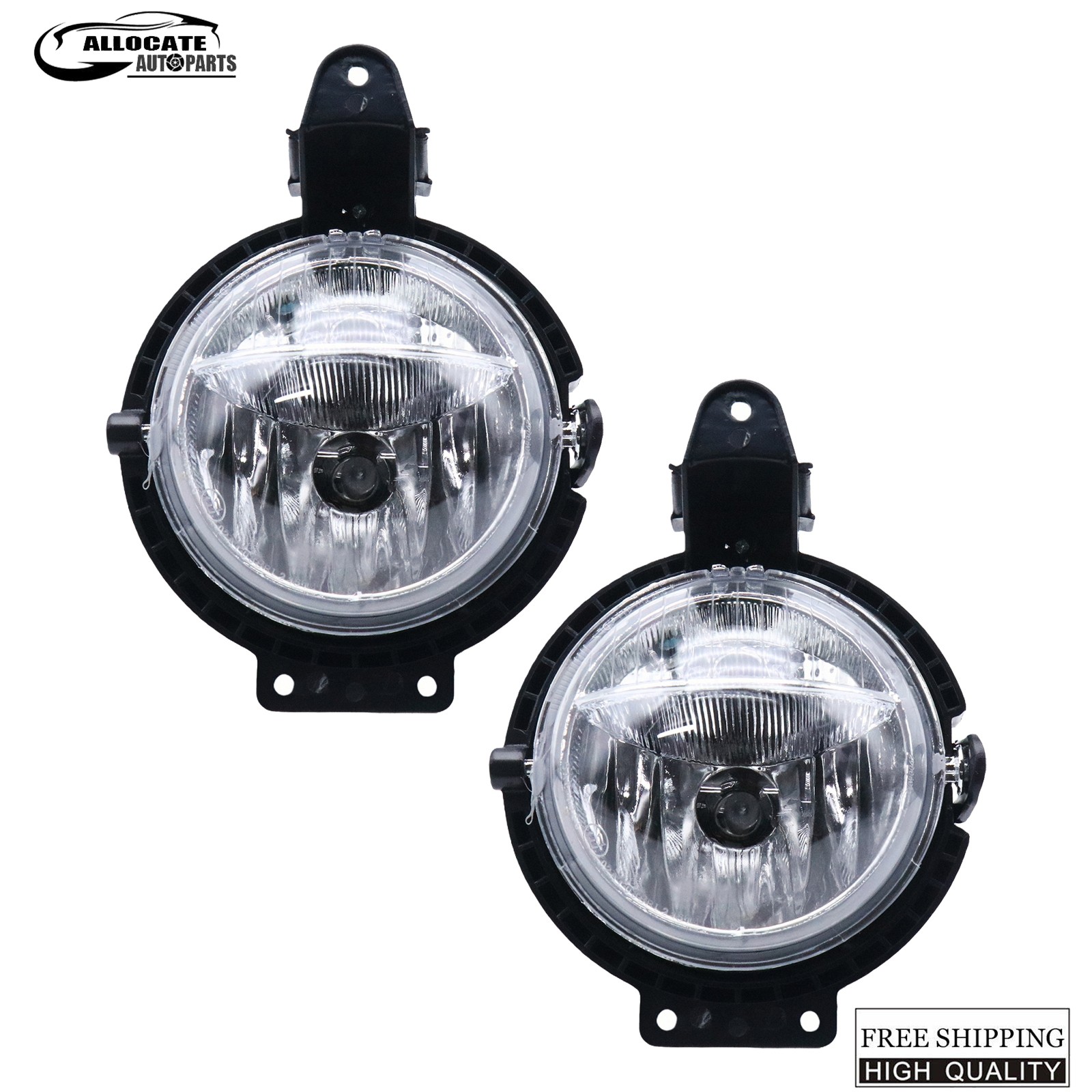 Front Left+Right Side Fog Light Lamp W/Bulb for Mini Cooper R55 R56 R58 R59 R60