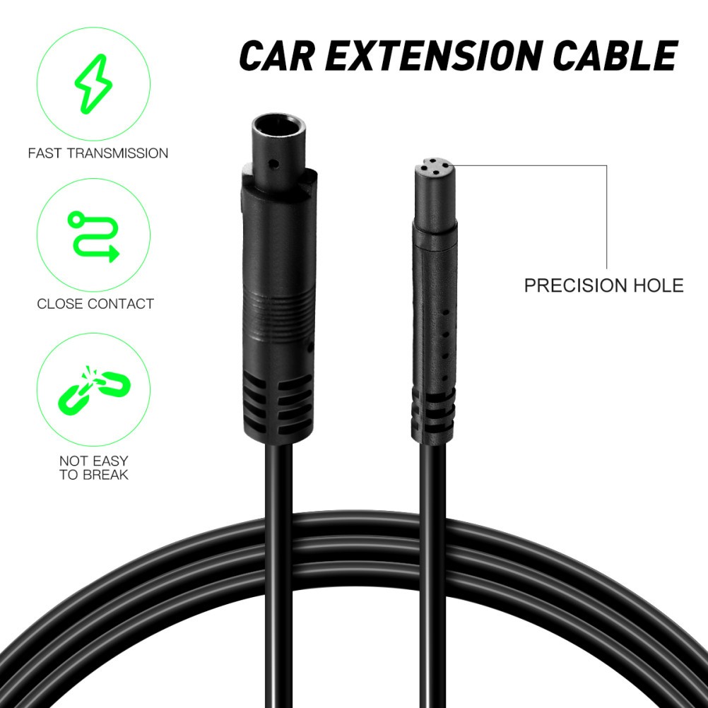 Reversing Camera for Car Dashcam Cable Extension Power Backup Cord