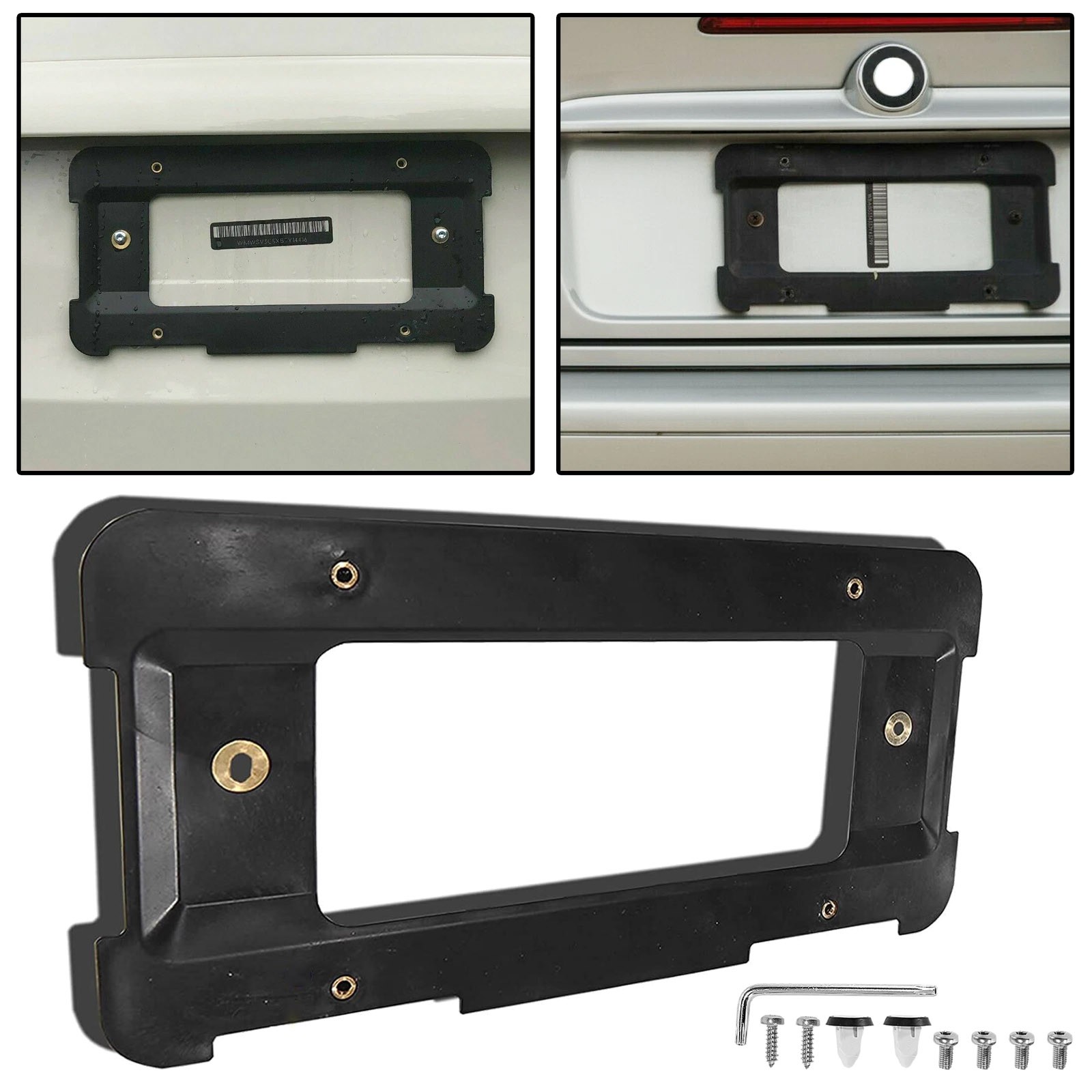 Rear License Plate Base Mount Bracket Frame Holder For BMW Replace 51187160607