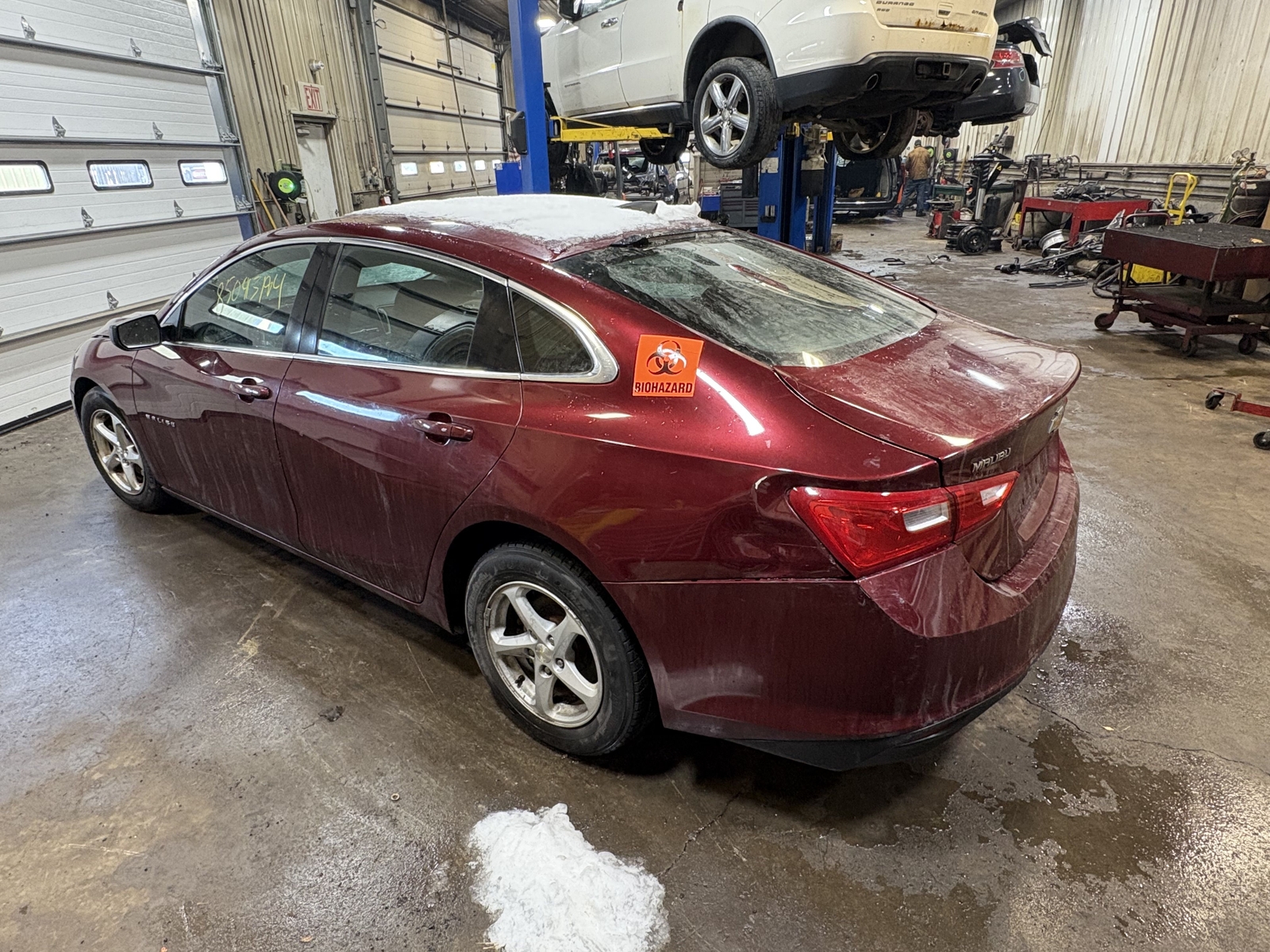 Used Front Right Door Assembly Front fits: 2016 Chevrolet Malibu VIN Z 4th digit