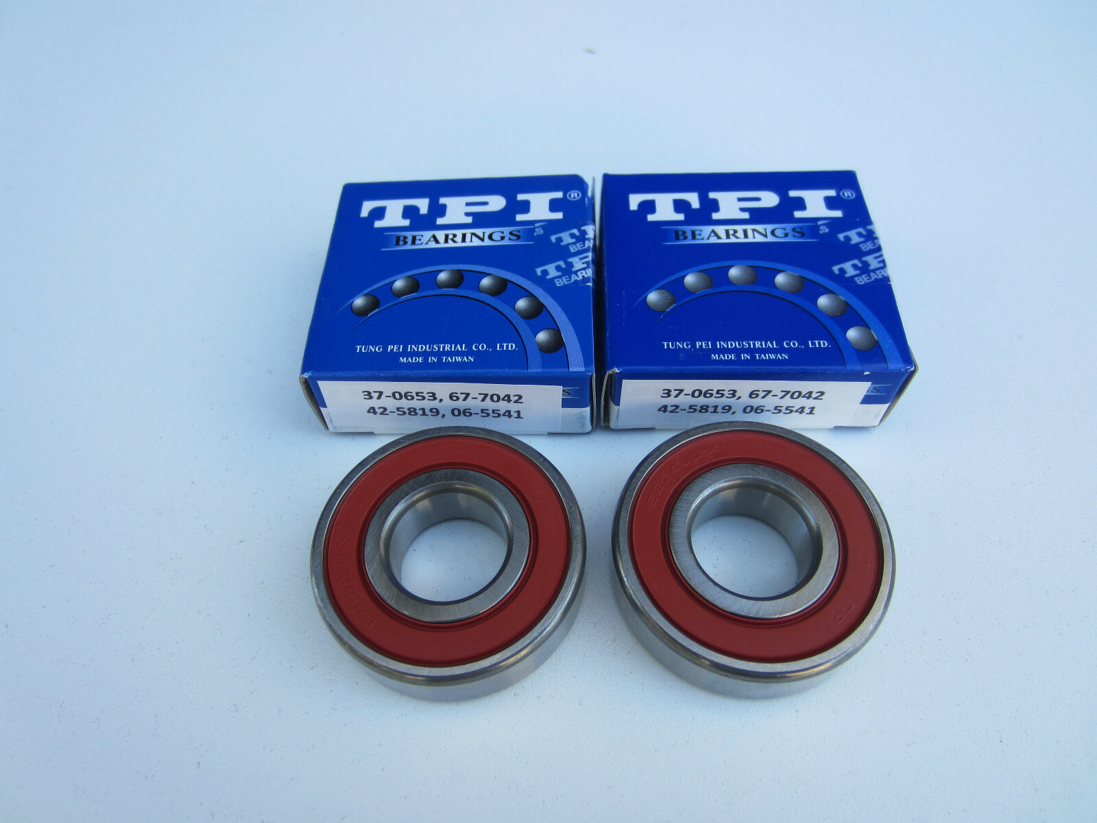 TRIUMPH BSA FRONT REAR WHEEL BEARING T100 T120 37-0653 37-7042 42-5819 06-5541