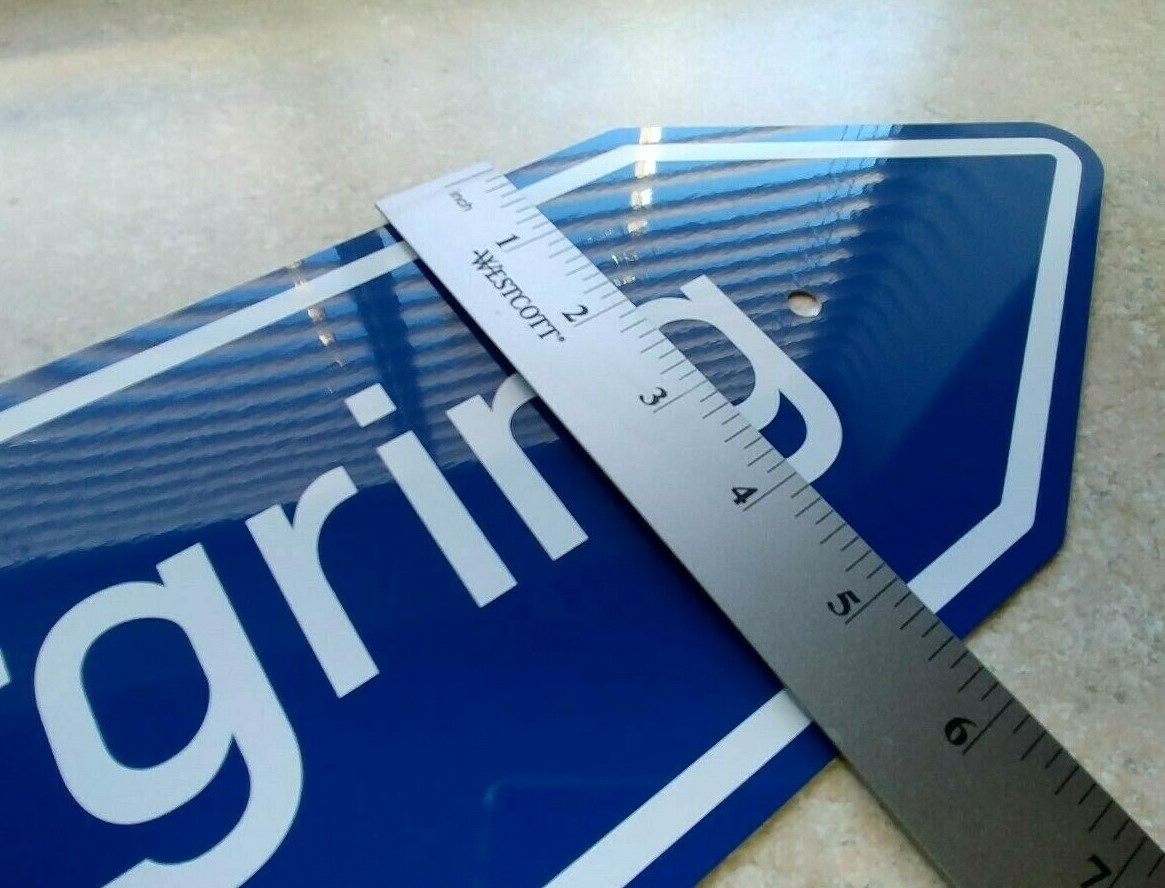 Nürburgring Exit Sign – German Racing Decor – Aluminum Nordschleife Marker