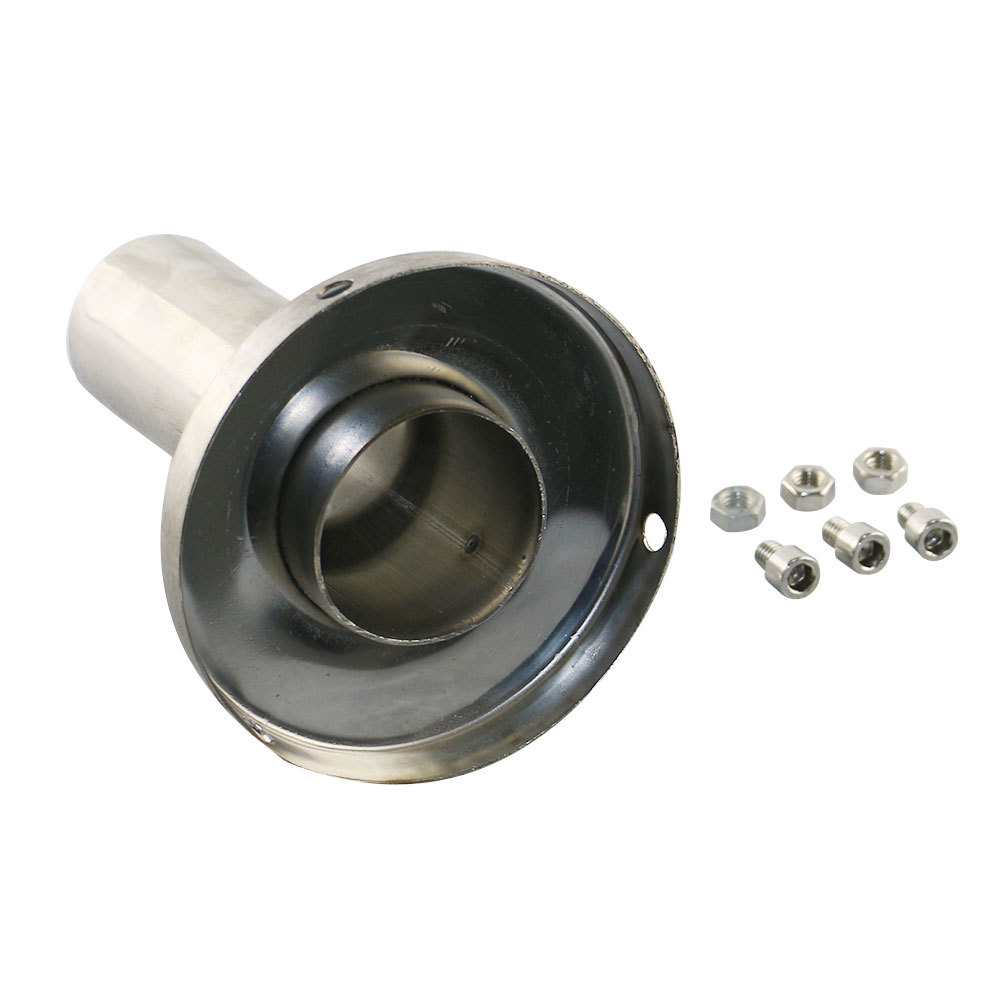 For 3” Stainless Round Exhaust Muffler Universal Removable DB-Killer Silencer
