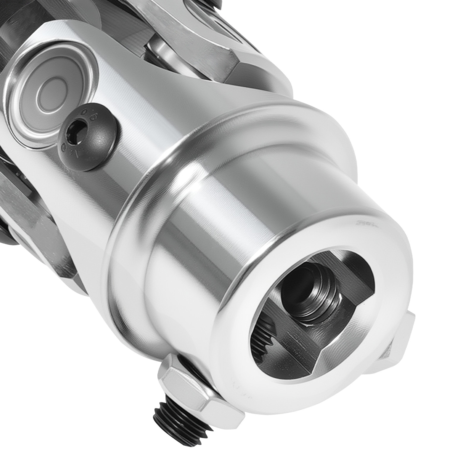 New 3/4″ DD X 3/4″ DD Single Universal Steering Shaft U Joint Chrome Polished