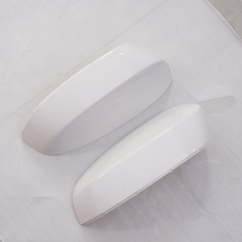 Summit White Side Mirror Covers Caps For 2007-2013 Chevy Silverado GMC Sierra
