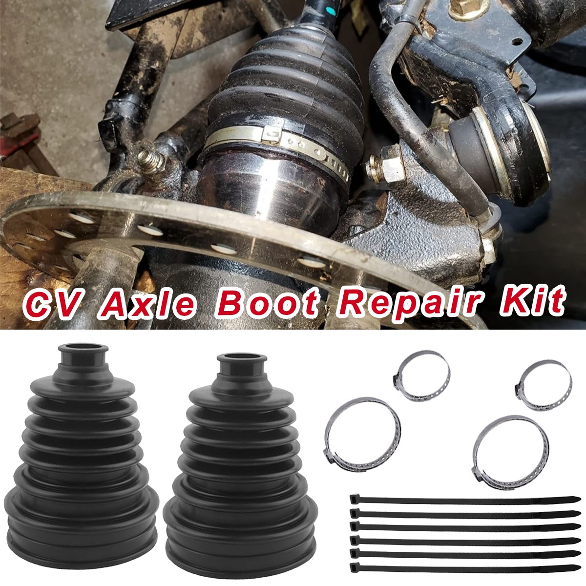 CV Joint Boot Kit for Mazda CV Axle Boot Repair Dustproof & Waterproof Protector