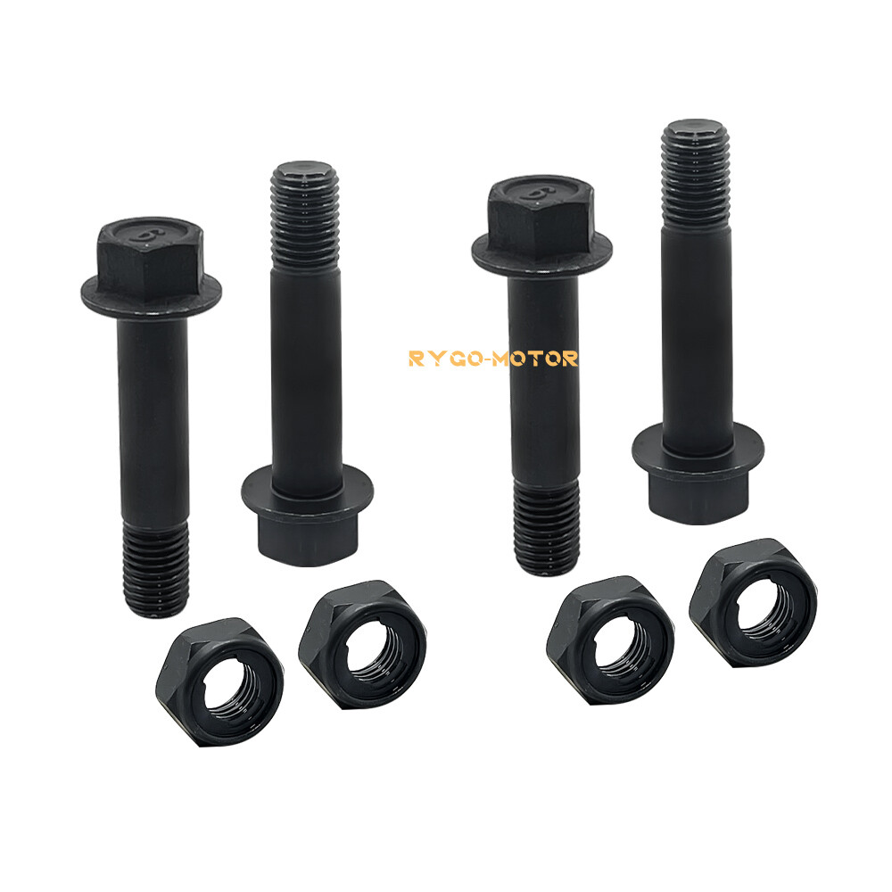 4 Pack Front Shock Bolt & Lock Nut for Yamaha YFZ450 2004-2013 90185-10012-00