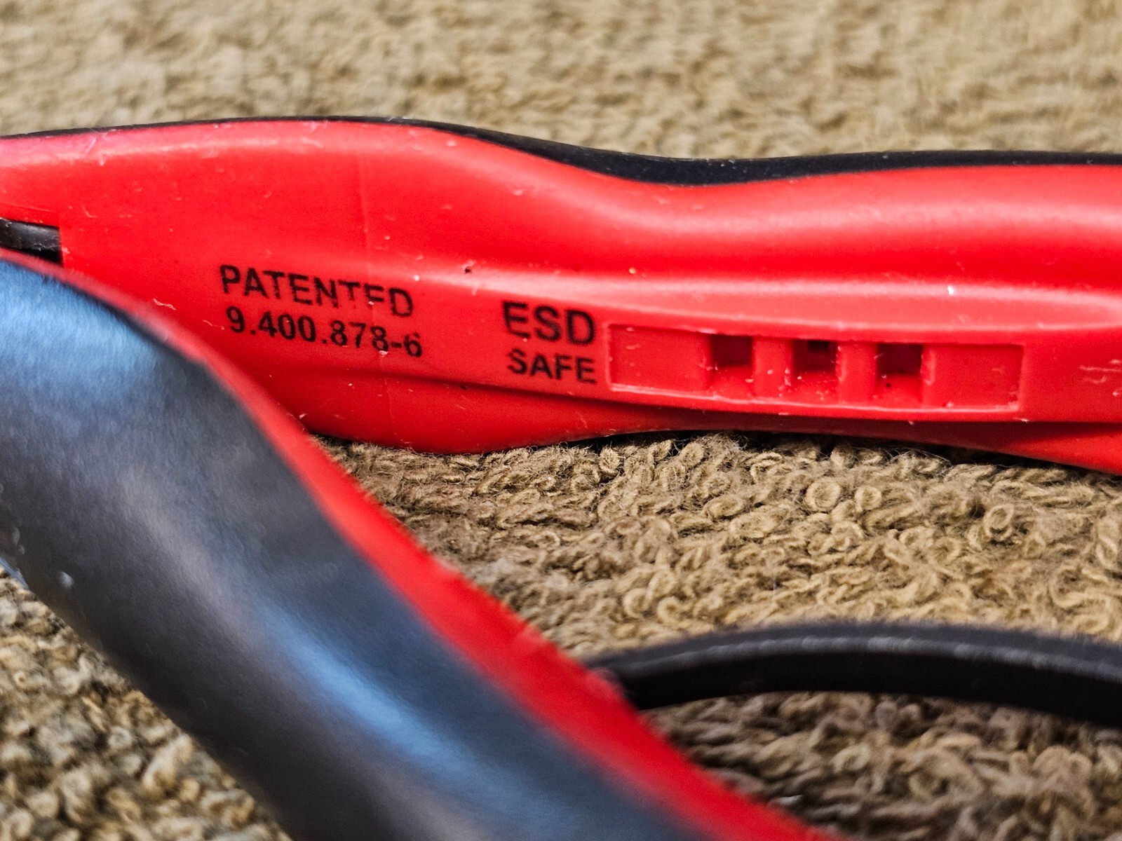 Snap-On Needle Nose Pliers EP893KA ESD Safe Adjustable Electronic Precision Tool