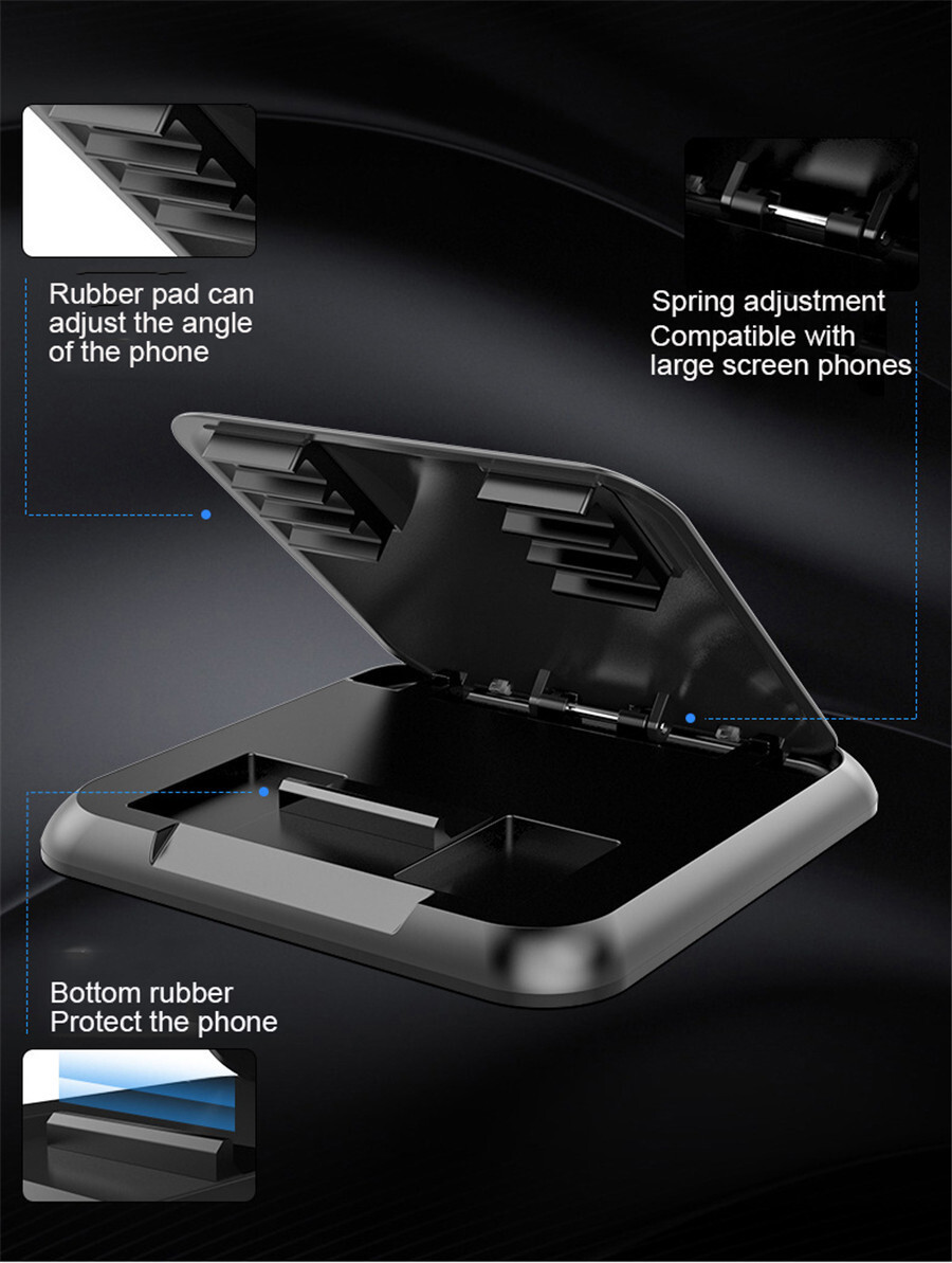 Phone Fast Charger Mount Holder Stand Clip Car Accessories For iPhone 11 Pro Max
