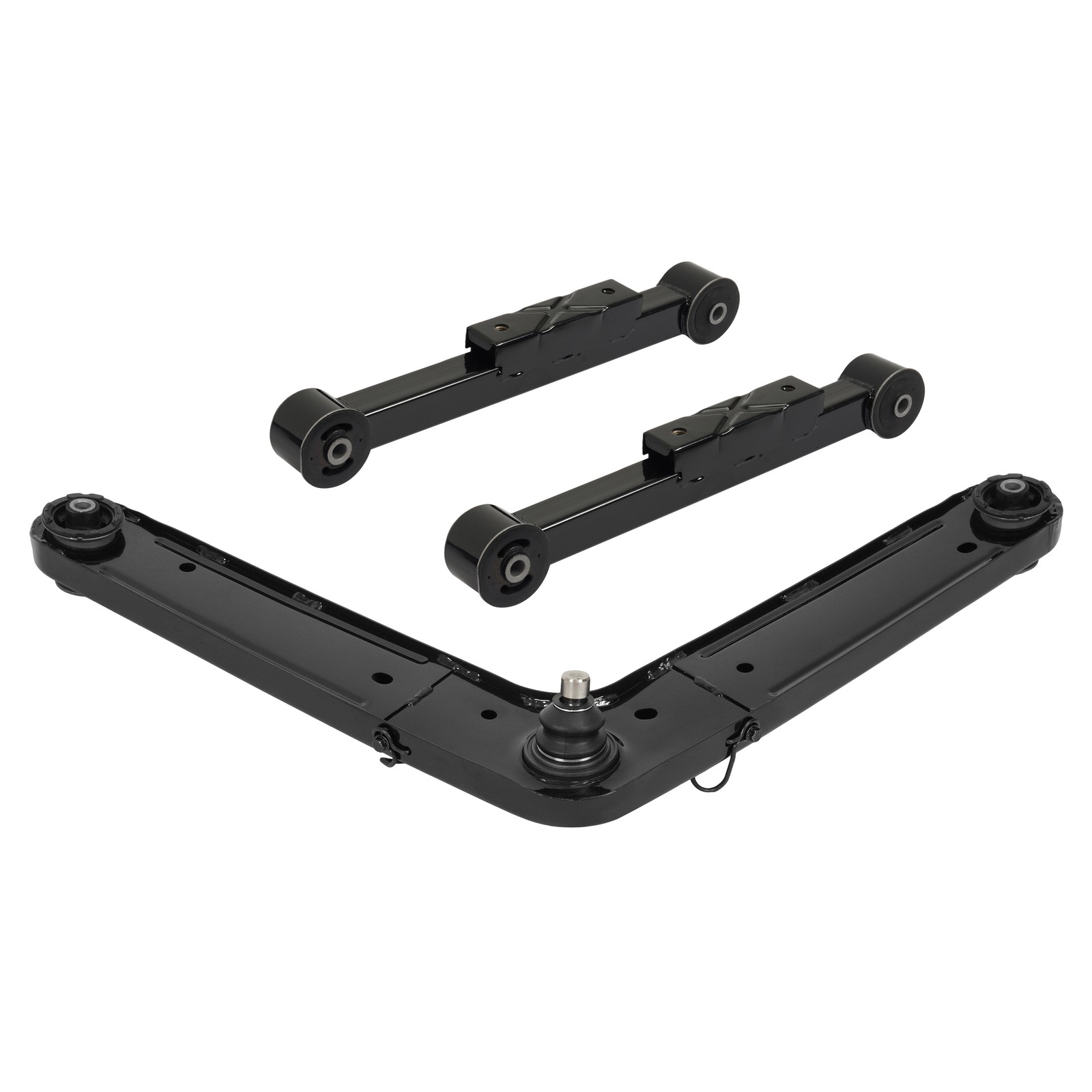 3Pcs Rear Upper Lower Control Arm Kit For Jeep Liberty 2002 2005 2006 2007