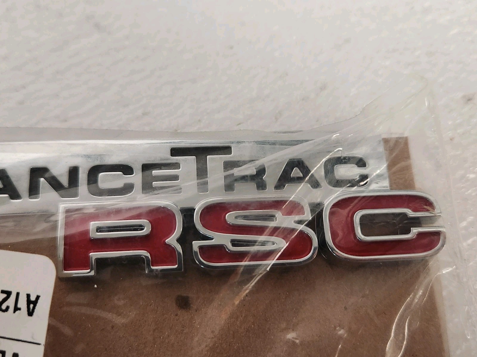 NEW OEM Ford Expedtion Explorer Rear Chrome “ADVANCE TRAC RSC” NAMEPLATE Emblem