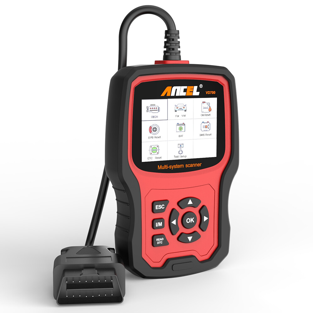ANCEL VD700-US Car Diagnostic Tool Scanner Fit FOR AUDI SEAT SKODA VAG Bentley