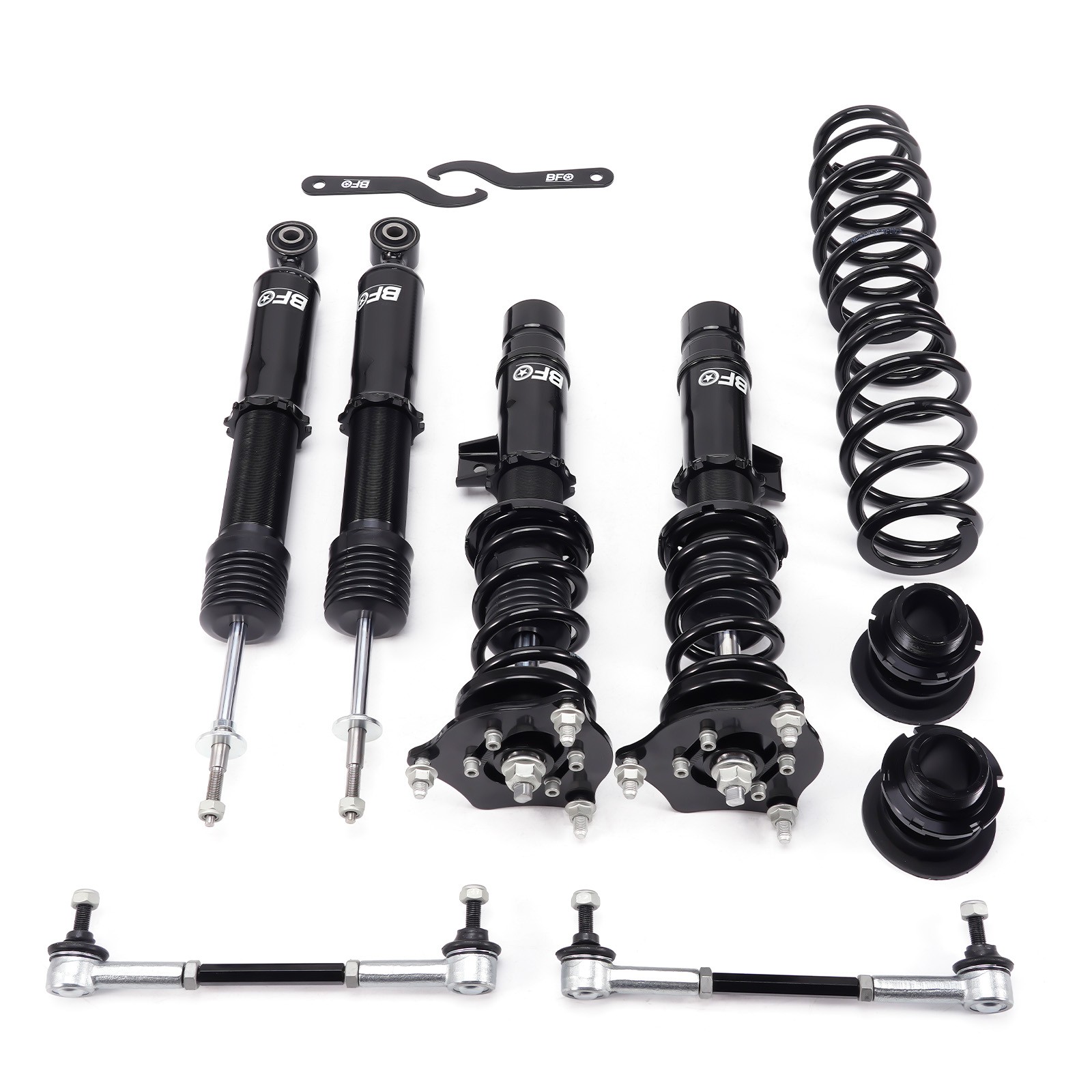 BFO Shocks Struts Coilovers Suspension Kit for Honda Civic Si Only 2017-2021