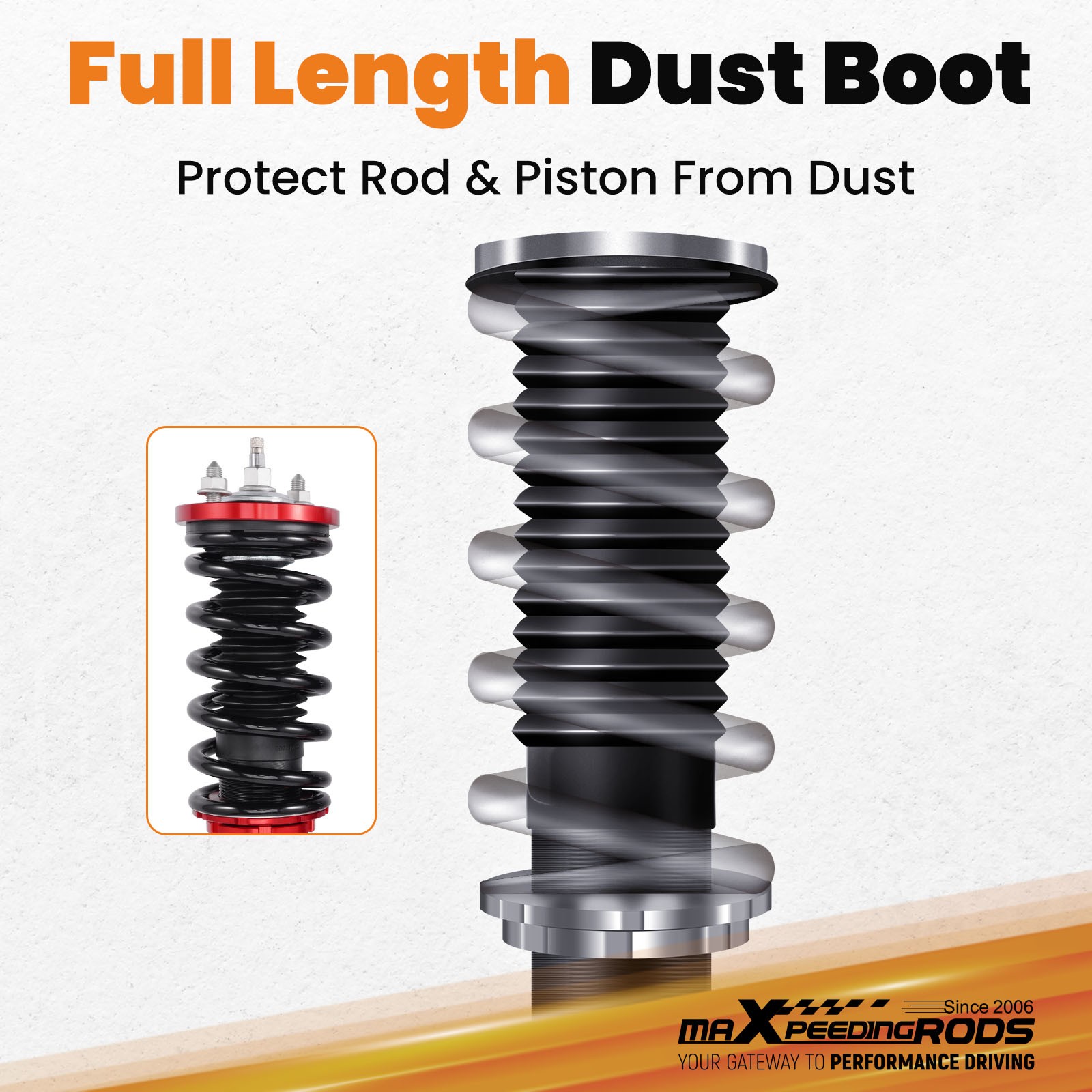 Maxpeedingrods 24 Way Damper Coilovers Kit For Honda Civic 88-91 & Integra 90-93