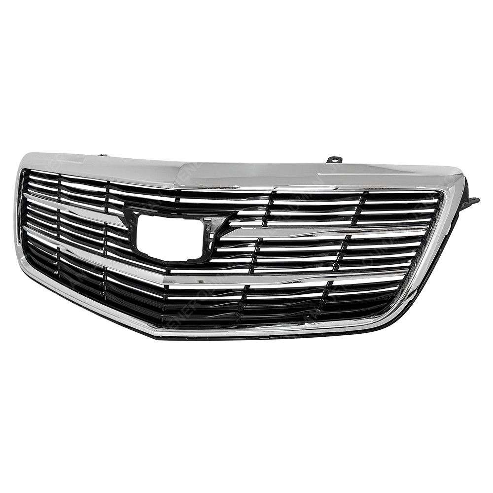 For 2015-2019 Cadillac ATS Front Bumper Upper Grille Chrome Black Grill 22879629