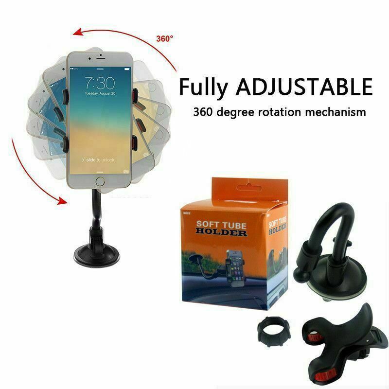 Car Windshield Suction Cup Mount Holder Cradle For Mobile Cell Phone iPhone GPS
