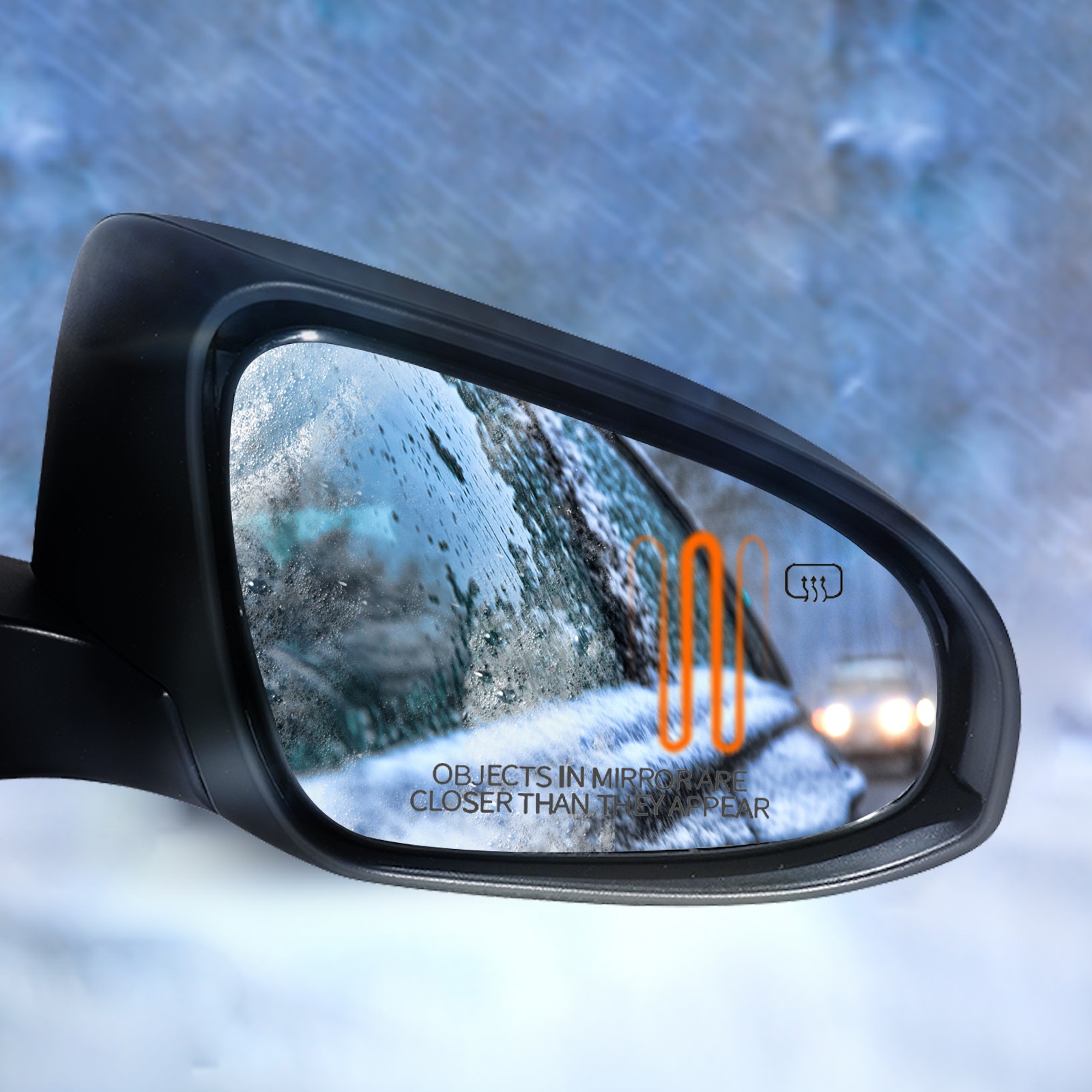 RH Power Heated Paintable Manual Folding View Mirror To 2014-2019 Toyota Corolla