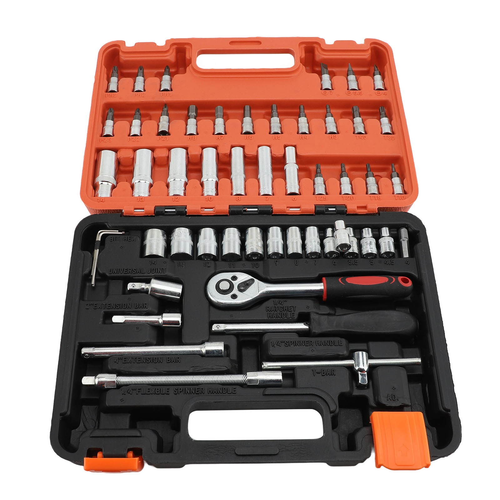 New Professional 53PCS Automotive Socket Wrench Set High Hardness Steel For Car