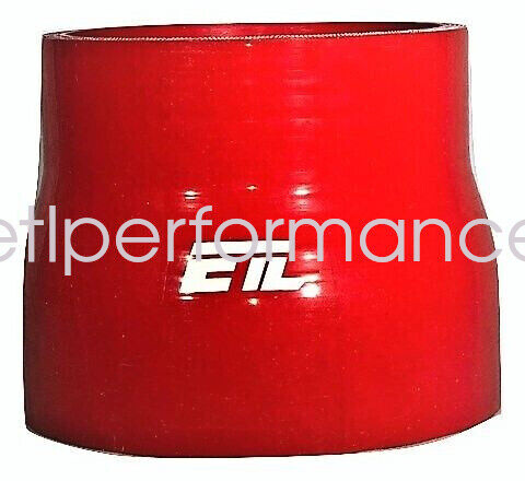 Red Silicone reducer turbo intercooler supercharger hose 3.00″ x 3.50″