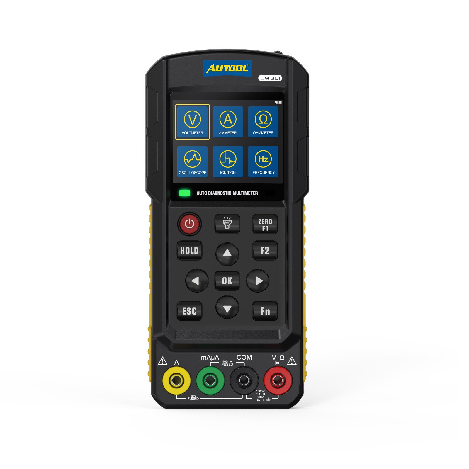 AUTOOL DM301 Digital Electrical Multimeter AC/DC Voltage Current Detector Kit US