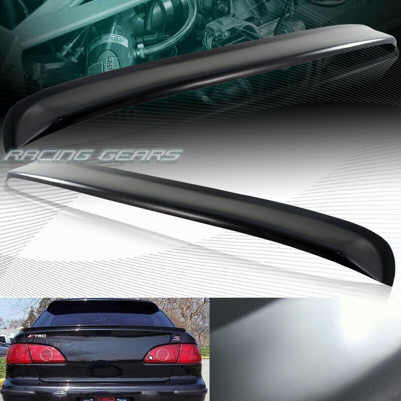 FOR TOYOTA COROLLA CE LE BLACK ABS PLASTIC REAR WINDOW ROOF VISOR SPOILER WING