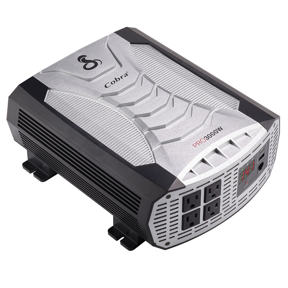 Cobra PRO 3000W Certified Refurbished 3000 Watts 6000 Peak Power Inverter AC/DC