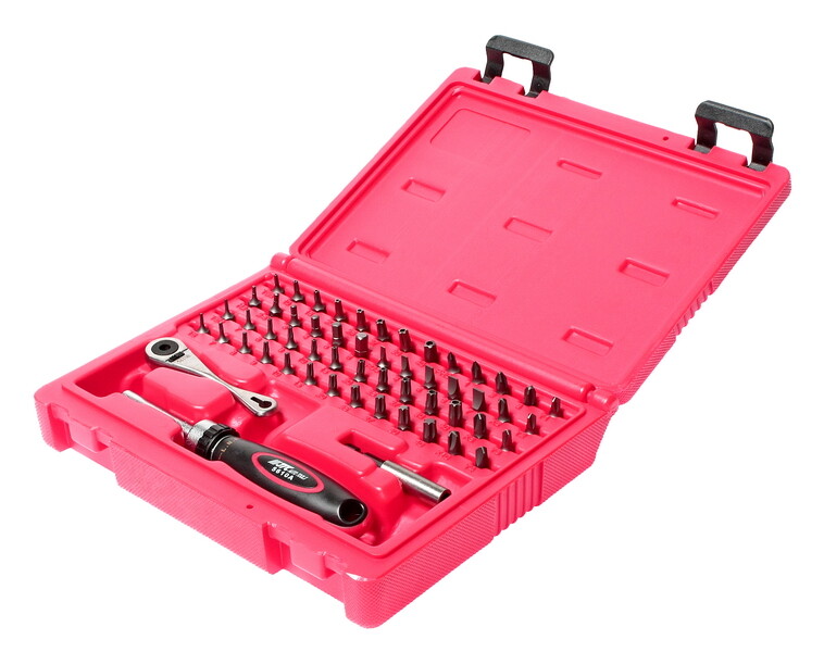 55PCS MINI RATCHET BITS SET BY JTC 5610