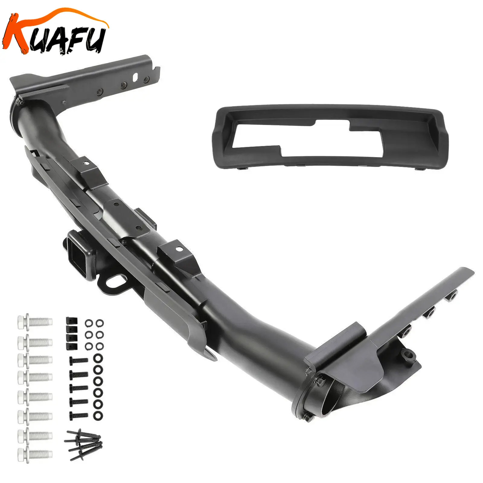 Class 4 For Jeep Grand Cherokee 2011-2022 Trailer Hitch Receiver Towing W/Bezel