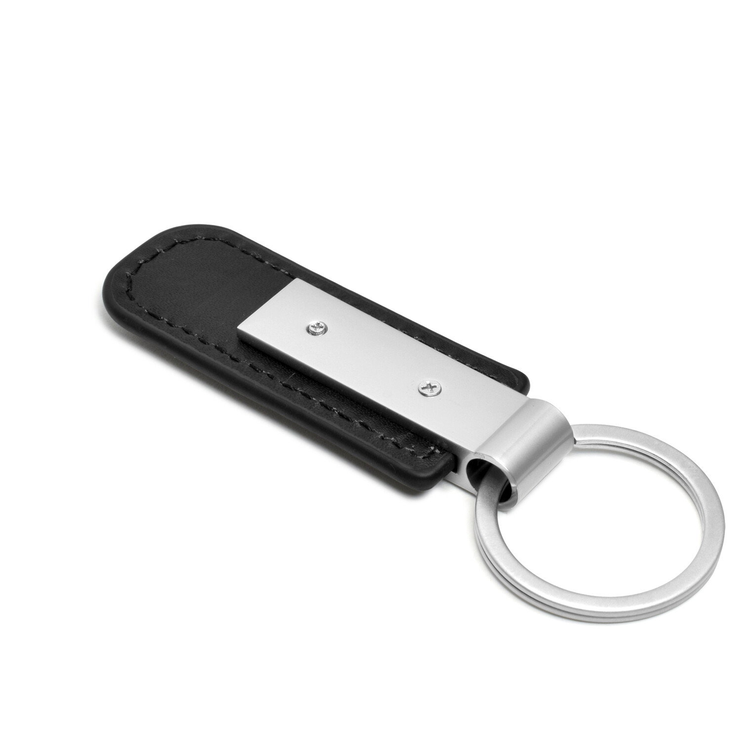 GMC Denali Black PU Leather Strap Key Chain