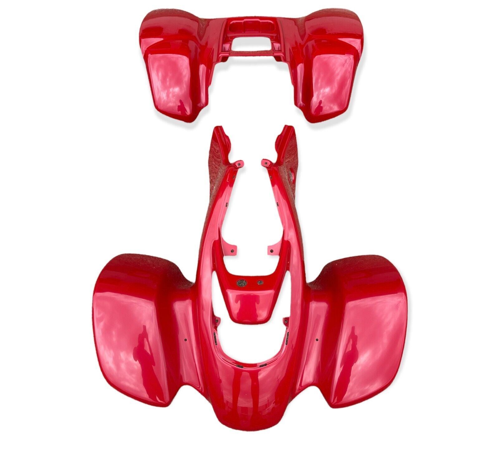 KTX Pro Inc for Honda TRX 400EX 99 – 04 Heavy Duty Front and Rear Fenders Red