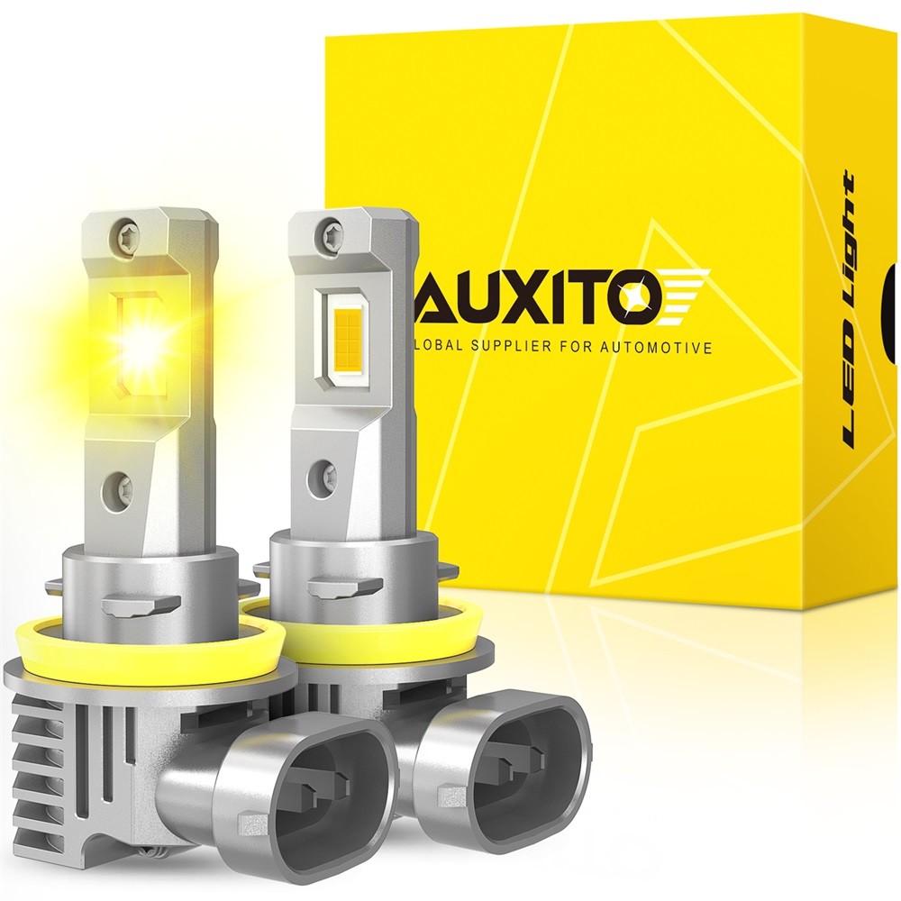 AUXITO H11 H8 H9 H16JP LED Fog Light Bulbs 3000K-6000K Super Bright Lamps 8000LM